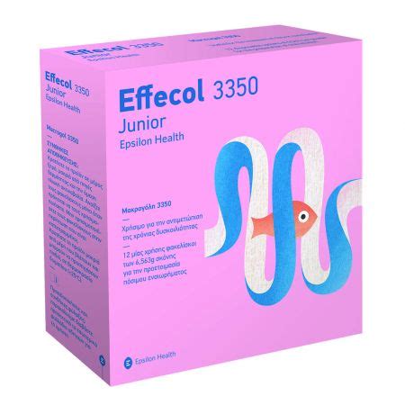 efacol|Effecol 3350 Junior Epsilon Health, 12 plicuri x 6,5 g